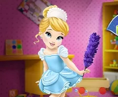 Cinderella Games, Baby Cinderella Room Cleaning, Games-kids.com