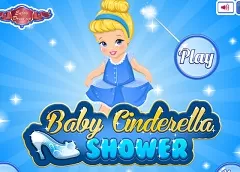 Cinderella Games, Baby Cinderella Shower, Games-kids.com