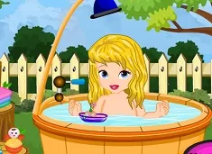 Cinderella Games, Baby Cinderella Summer Bath, Games-kids.com