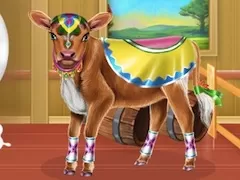 Animal Games, Baby Cow Day Care, Games-kids.com