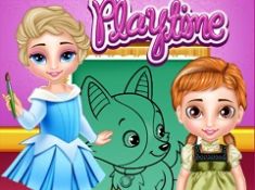 Baby Elsa And Anna Playtime Frozen Games