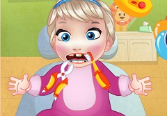 elsa dentist game