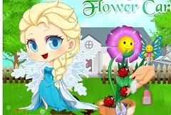 Frozen  Games,  Baby Elsa Flower Care, Games-kids.com