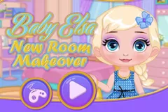 Frozen  Games, Baby Elsa New Room Makeover, Games-kids.com