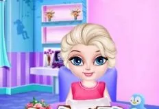 Frozen  Games, Baby Elsa Sushi Cooking, Games-kids.com