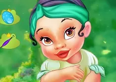 Princess and the Frog Games, Baby Frog Princess Makeover, Games-kids.com