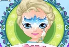 Frozen  Games, Baby Frozen Face Painting, Games-kids.com