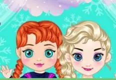 Frozen  Games, Baby Frozen Winter Party, Games-kids.com