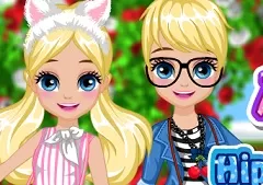 Dress Up Games, Baby Girls Hipster vs Princess, Games-kids.com