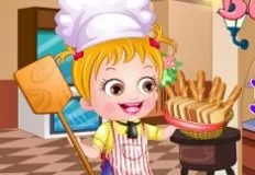 Baby Hazel Games, Baby Hazel as Baker, Games-kids.com