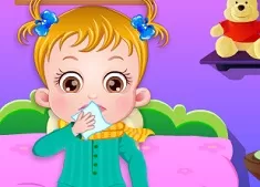 Baby Hazel Games, Baby Hazel Goes Sick, Games-kids.com