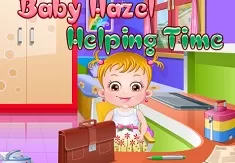 Baby Hazel Games, Baby Hazel Helping Time, Games-kids.com