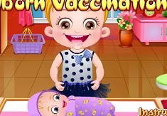 Baby Hazel Games, Baby Hazel Newborn Vaccination, Games-kids.com