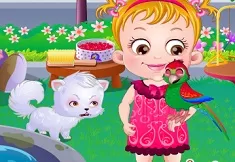 Baby Hazel Games, Baby Hazel Parrot Care, Games-kids.com