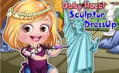 Baby Hazel Games, Baby Hazel Sculptor Dress Up, Games-kids.com