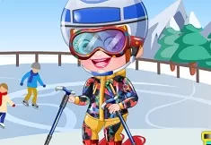 Baby Hazel Games, Baby Hazel Skier Dress Up, Games-kids.com