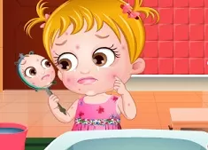 Baby Hazel Games, Baby Hazel Skin Trouble, Games-kids.com