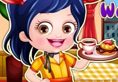 Baby Hazel Games, Baby Hazel Waitress, Games-kids.com