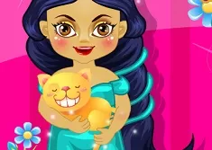 Aladdin Games, Baby Jasmine Gardener, Games-kids.com