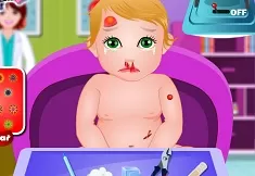 Baby Games, Baby Juliet at Doctor, Games-kids.com