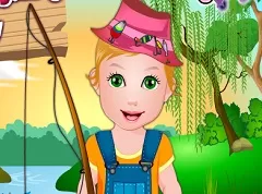 Baby Games, Baby Juliet Fishing, Games-kids.com