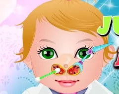 Baby Games, Baby Juliet Nose Problem, Games-kids.com