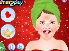 Baby Games, Baby Makeover Christmas Dress Up, Games-kids.com