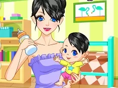 Girl Games, Baby Mom Dress Up, Games-kids.com