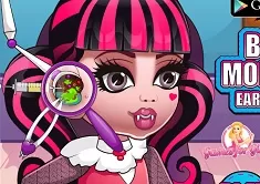 Monster High Games, Baby Monster Ear Doctor, Games-kids.com