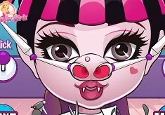 Monster High Games, Baby Monster Nose Doctor, Games-kids.com