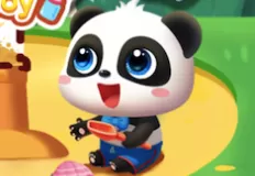 Animal Games, Baby Panda Boy Caring, Games-kids.com