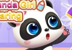 Animal Games, Baby Panda Girl Caring, Games-kids.com