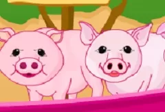 Animal Games, Baby Pig Care, Games-kids.com