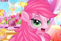 Pony Games, Baby Pony Grooming Makeover, Games-kids.com