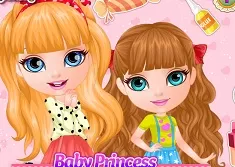 Baby Games, Baby Princess Sisters Surprise, Games-kids.com