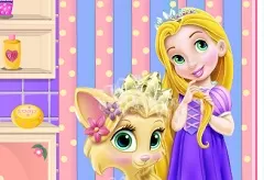 Rapunzel Games, Baby Rapunzel and Baby Princess Pet, Games-kids.com