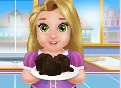 Rapunzel Games, Baby Rapunzel Chocolate Balls, Games-kids.com