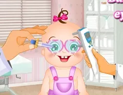 Baby Games, Baby Rosy Eye Care, Games-kids.com