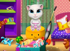 Talking Angela Baby Birth - Talking Friends Games