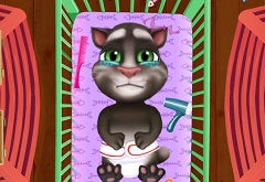 Baby Talking Tom Diaper Change - Talking Friends Games