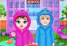 Baby Games, Baby Taylor Caring Story Rainy Day, Games-kids.com