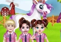 Baby Games, Baby Taylor Cute Pony Care, Games-kids.com