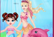 Baby Games, Baby Taylor Save Mermaid Kingdom, Games-kids.com