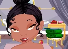 Princess and the Frog Games, Baby Tiana Shower Bath, Games-kids.com