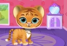 Animal Games, Baby Tiger Care, Games-kids.com