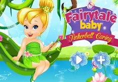 Tinkerbell Games, Baby Tinkerbell Caring, Games-kids.com