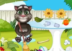 Talking Friends Games, Baby Tom Garden Cleaning, Games-kids.com