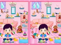 Baby Games, Baby Toys Room Differences, Games-kids.com