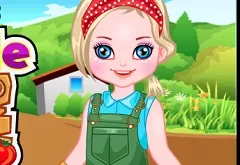 Girl Games, Baby Vegetable Planting, Games-kids.com