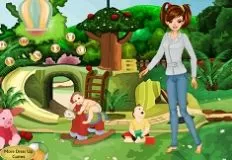 Girl Games, Babysitting Girl, Games-kids.com